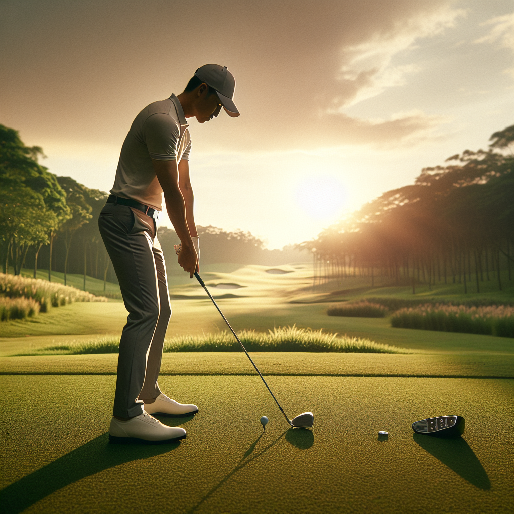 correct golf stance